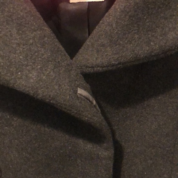 Aritzia Wilfred charcoal cocoon wool coat - Picture 2 of 11